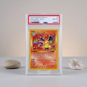 1999 Holo Charizard 1:a upplagan Slab - Underbar julklapp för entusiaster