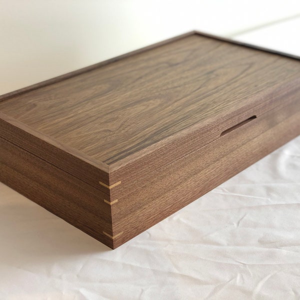 Walnut Tea Box