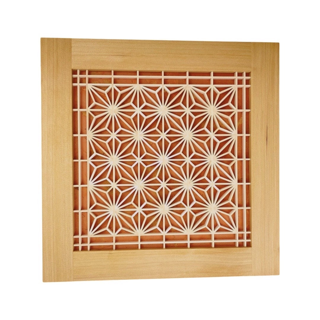 Kumiko Asa no ha Pattern Etsy