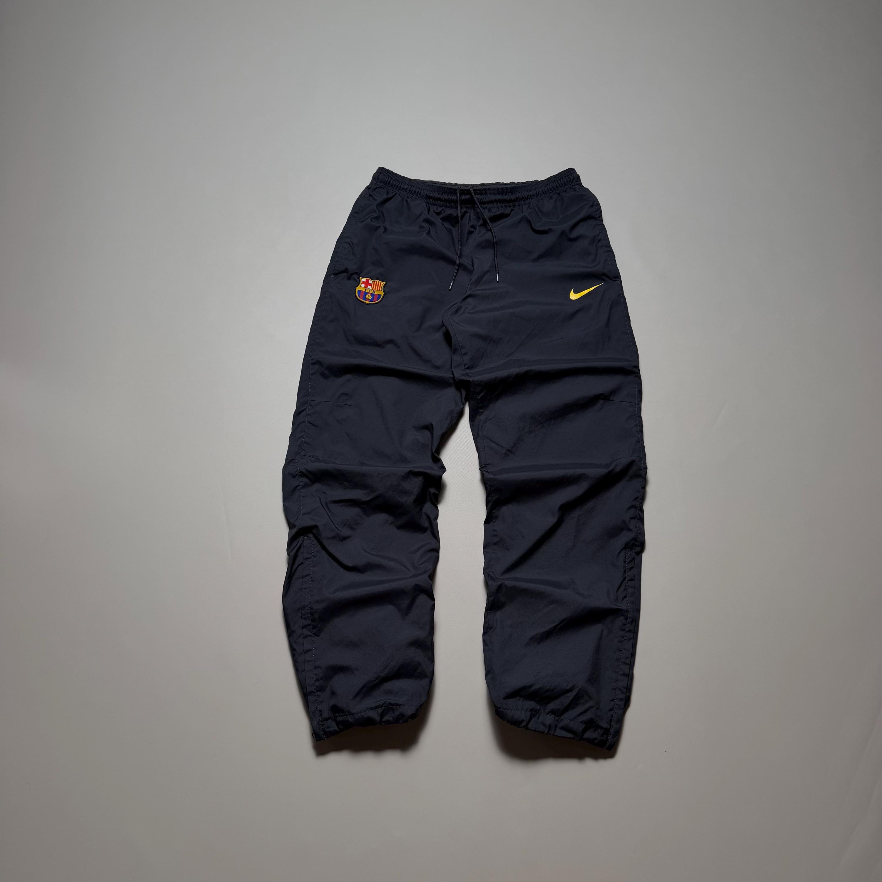 Y2k Vintage Nike Nylon Track Pants Black - Etsy