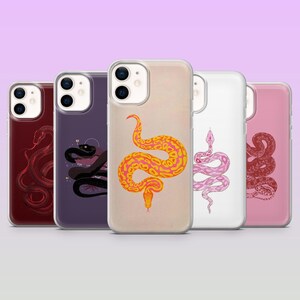 Snake Phone Case Python Exotic Venom Cover for iPhone 18Pro, 17, 16, 15, 14, 13, Samsung S26, S25, S24, S23Fe, A16, A56, Pixel 11, 10, 9Pro
