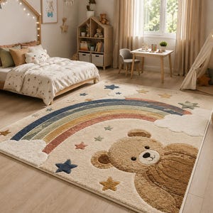 Chambre d'enfant bohème et cosy avec tipi et lit cabane | Décoration de chambre d'enfant neutre