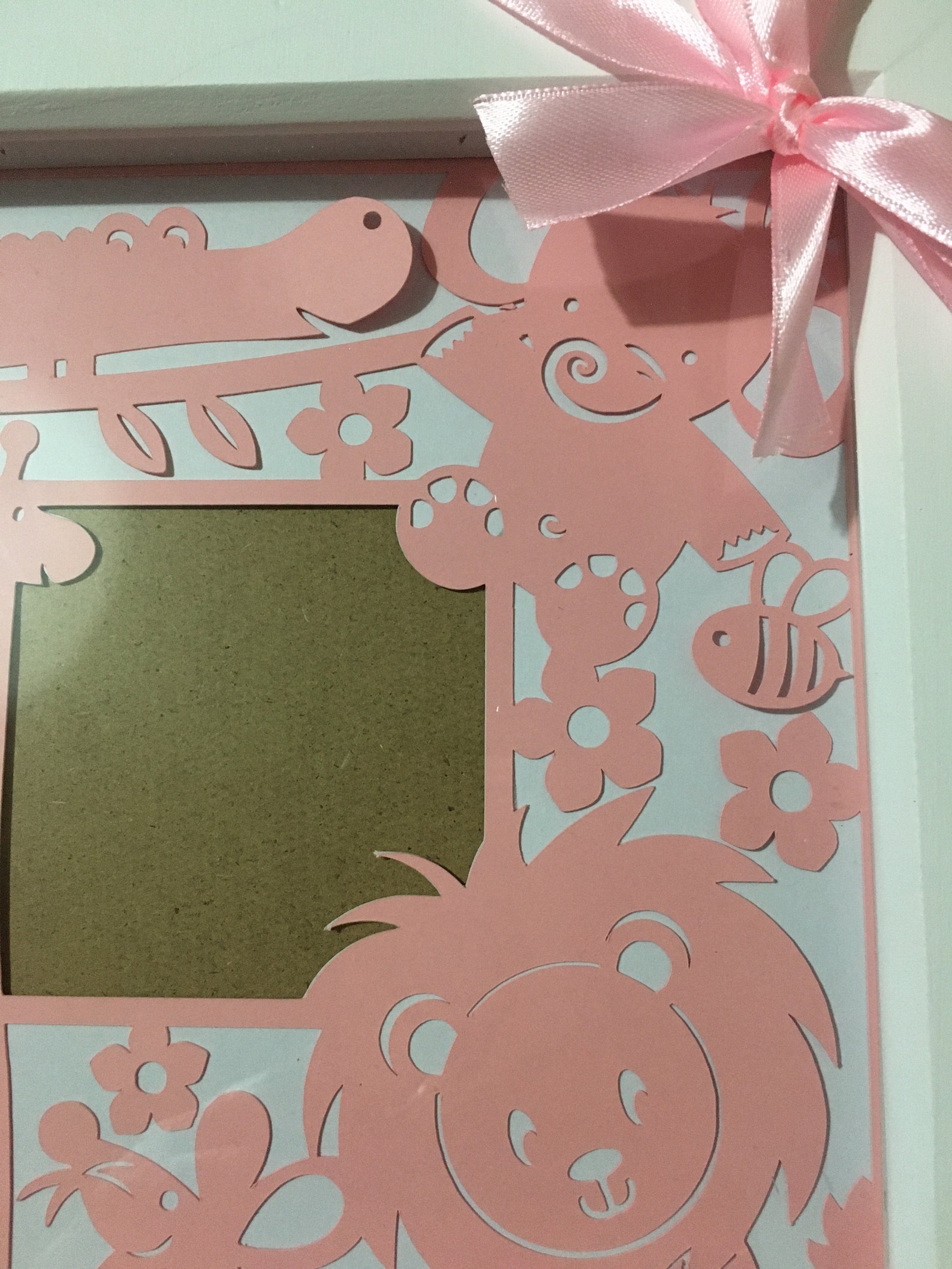 Adorable Animal Baby photo frame Etsy