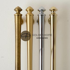 Solid Brass Drawer Handles, Antique Brass Cabinet Pulls, Vintage Gold Cabinet Door Handles, Classic Luxury Kitchen Cabinet Hardware