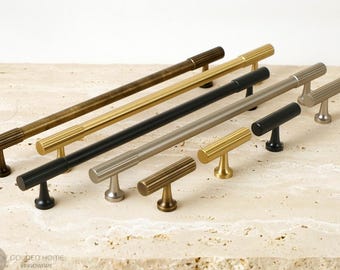 Nordic Modern Cabinet Pulls: Brushed Brass Handles, Satin Nickel Pulls, Matte Black Handles, Antique Brass Pulls, Cabinet Hardware