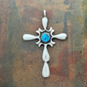 Marie Thompson Navajo Turquoise Sterling Silver Bracelet Native American Marie Thompson Navajo Turquoise Sterling Silver Bracelet Native American