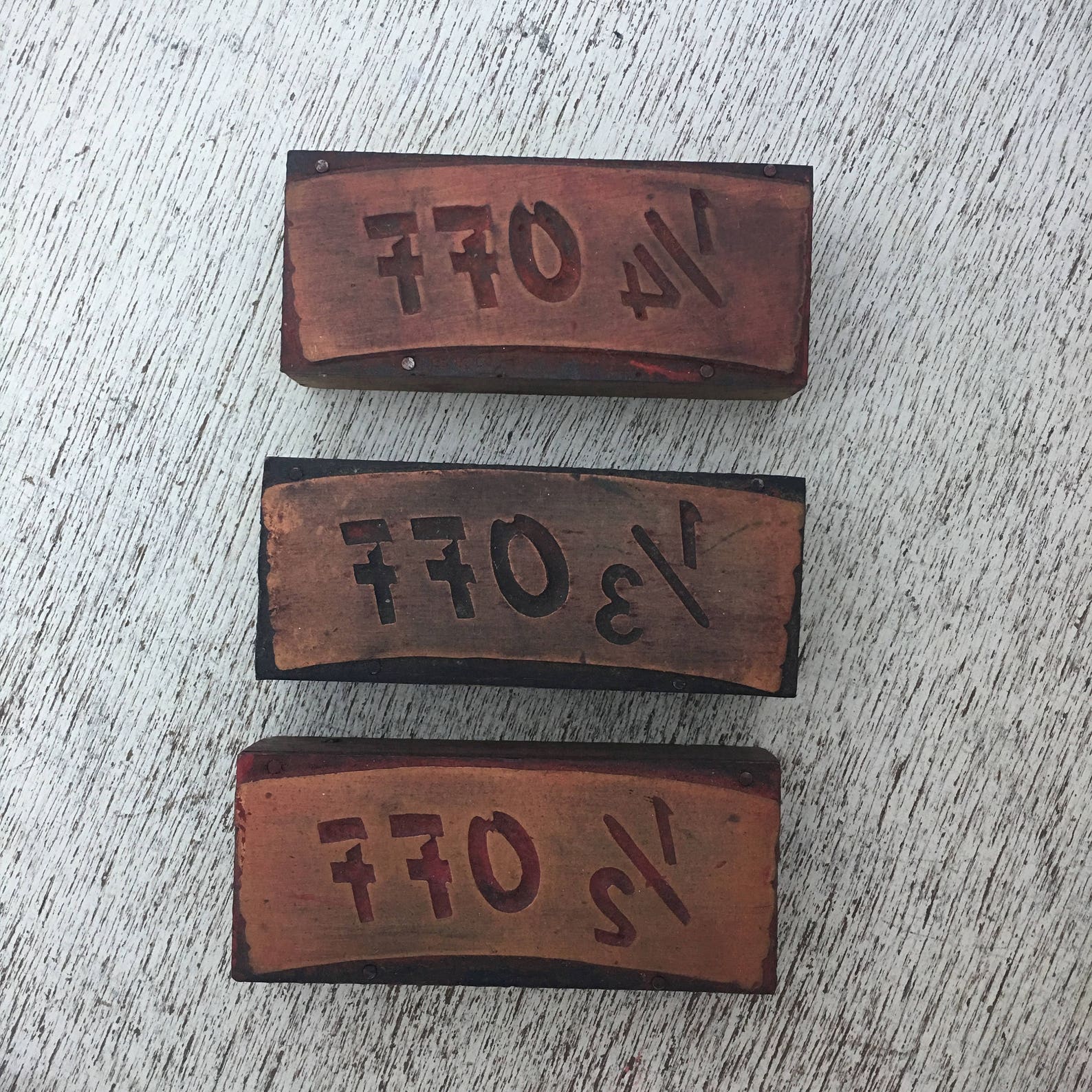 Letterpress Vintage Wood Block Type Printing DOLLAR DAY and Etsy