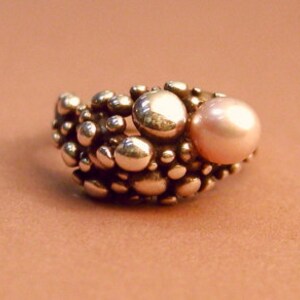 Silver and pearl ring: my Favorite Ring image 2