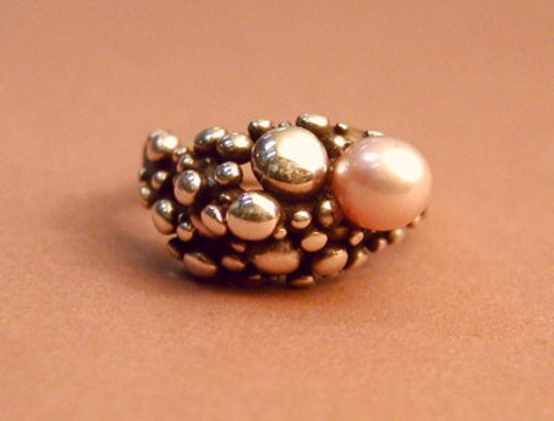 Silver and pearl ring: my Favorite Ring image 2