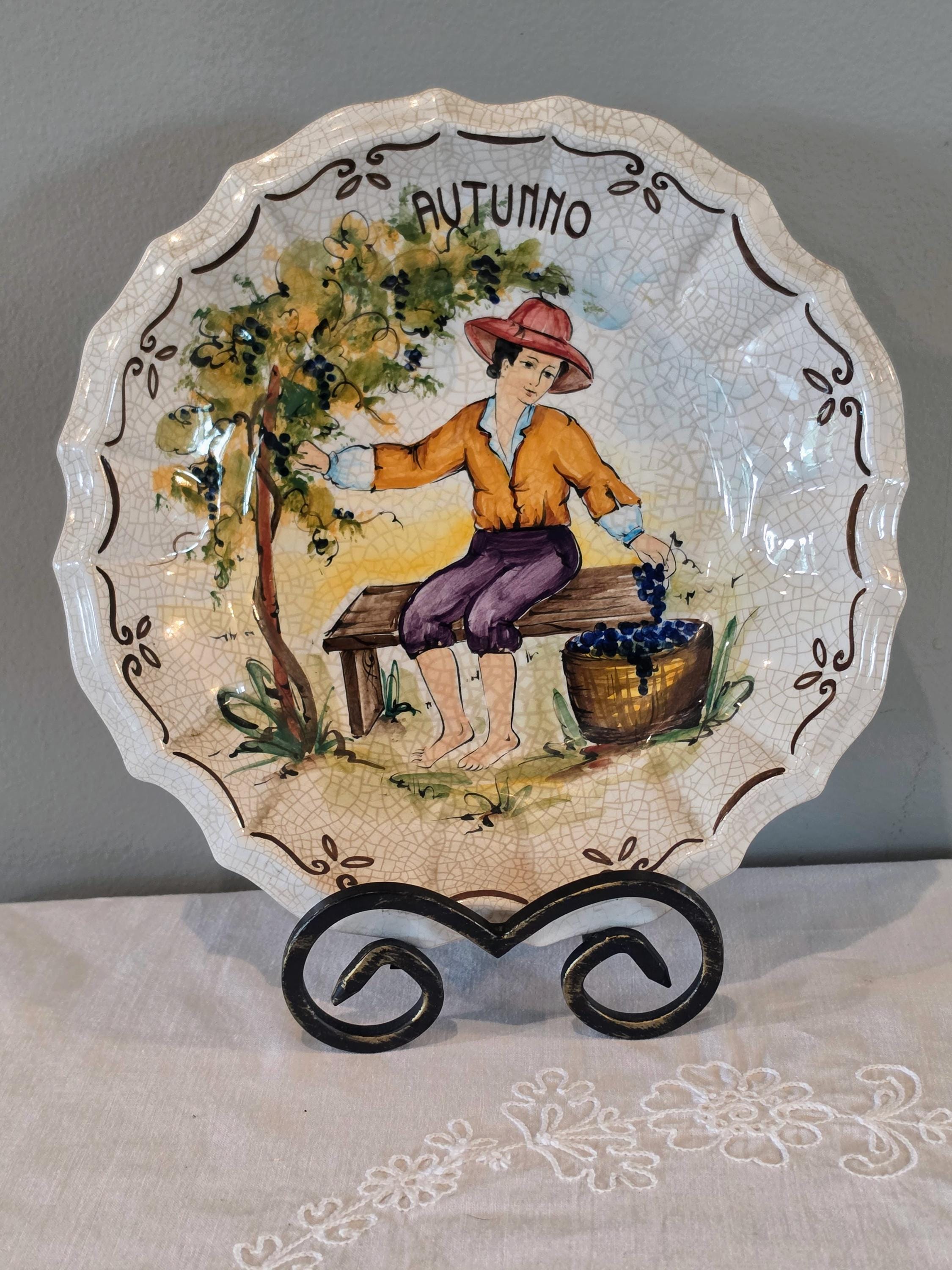 Bassano Italy Plates - Etsy