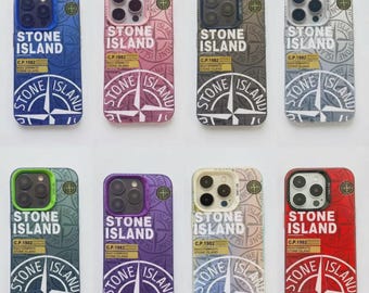 Stone Iceland Design Case - Stylish and Shockproof Case - Compatible with iPhone 11 to 17 Pro, Pro Max and Plus