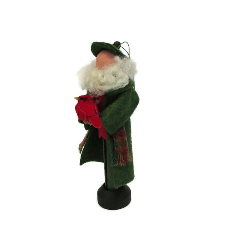 Irish Santa Christmas Ornament Clothespin Doll Peg Doll for Etsy