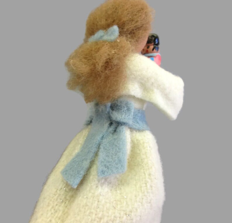 Clara Christmas Ornament Nutcracker Doll Clothespin Etsy Canada