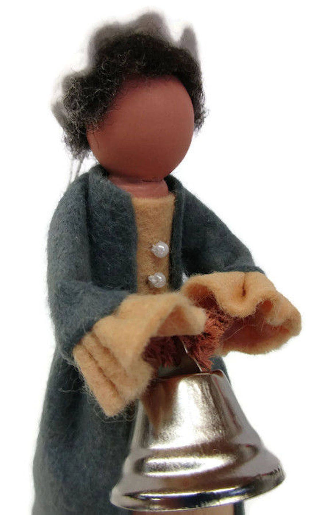 Colonial Lady Christmas Ornament Clothespin Ornament Etsy