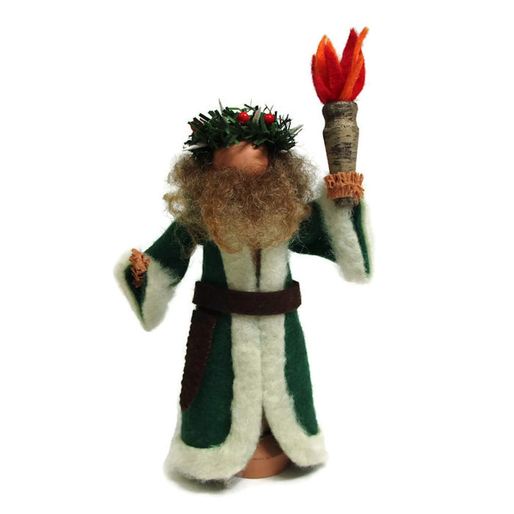 Fantasma del Natale presente, Ornamento con molletta, Ornamento