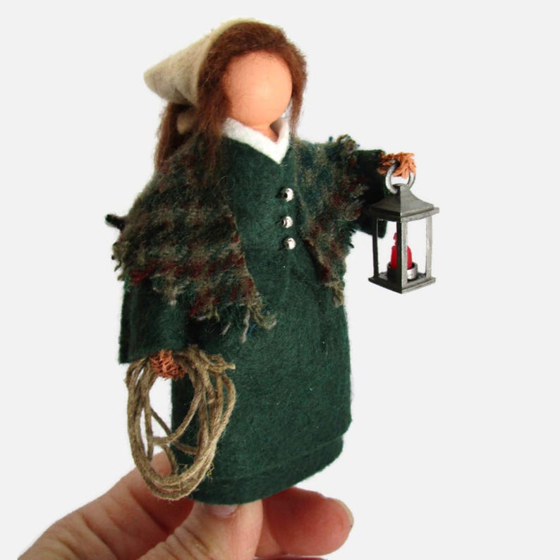 Abbie Burgess Clothespin Ornament, Maine Lighthouse Keeper, Matinicus ...