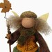 Autumn Fairy Ornament - Girl, Harvest Pixie, Woodland Faerie ...