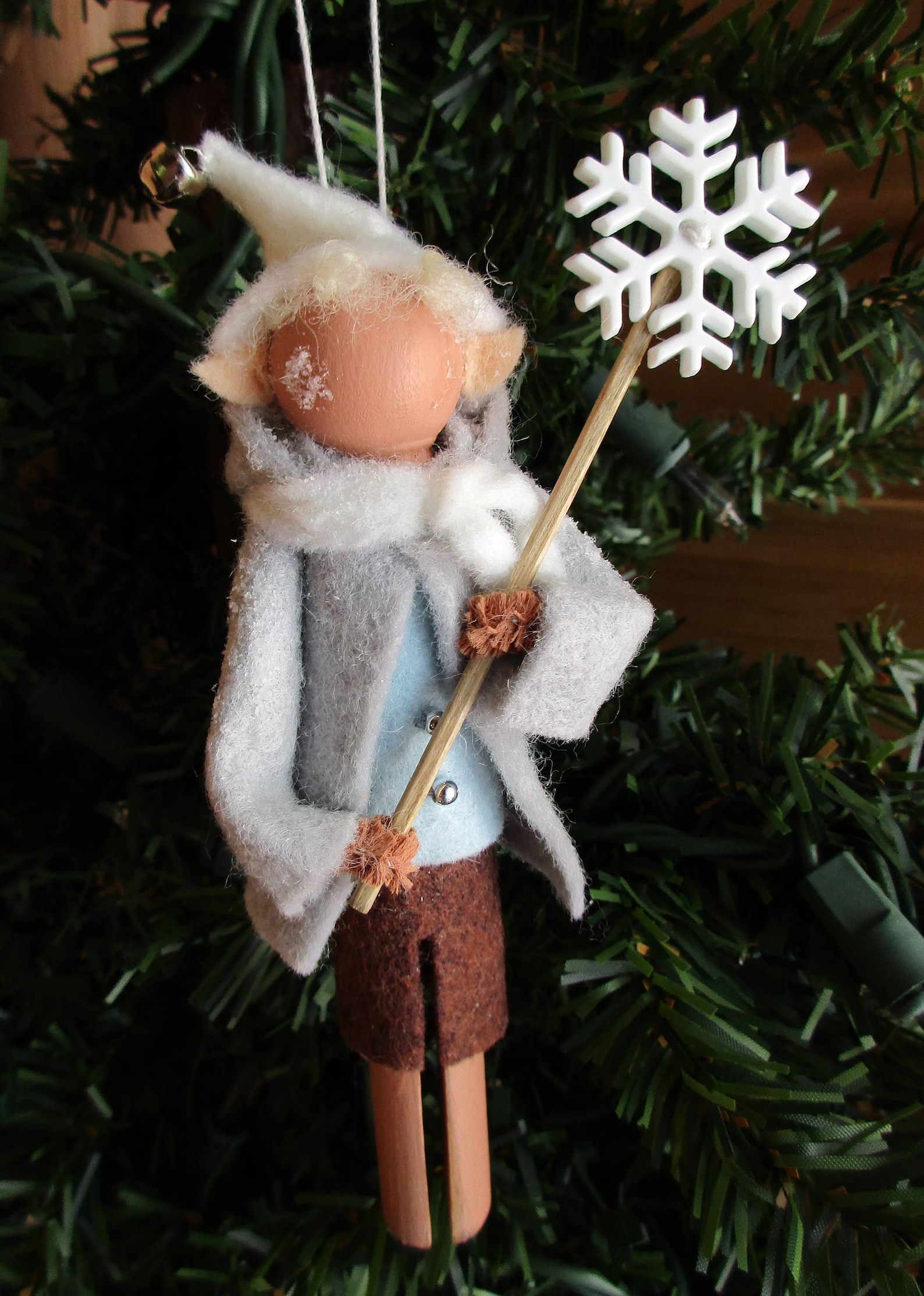 Jack Frost Christmas Ornament 
