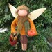 Autumn Fairy Ornament - Boy, Harvest Pixie, Woodland Faerie, Clothespin ...