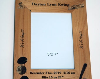 Baby frame. It's a Boy! Personalized, custom,