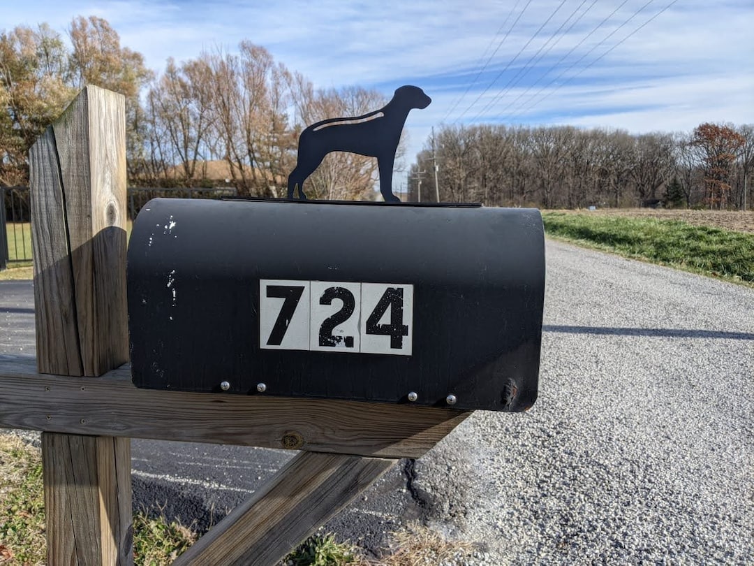 Dog Mailbox Topper, Rhodesian Ridgeback Topper, French Bull Dog Topper