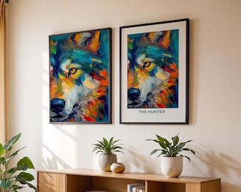 Wolf, Animal Wall Art, Giclee Print