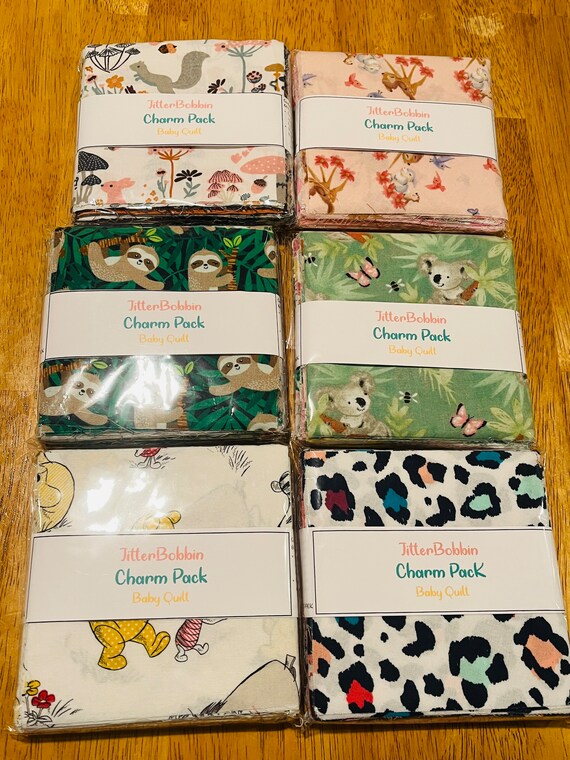 Charm Quilt Packs Baby Quilt Squares Handmade Cotton Etsy