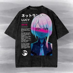 Cyberpunk Edgerunners Shirt Lucy - Etsy