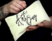 Pouch Art Bag Caligraphie