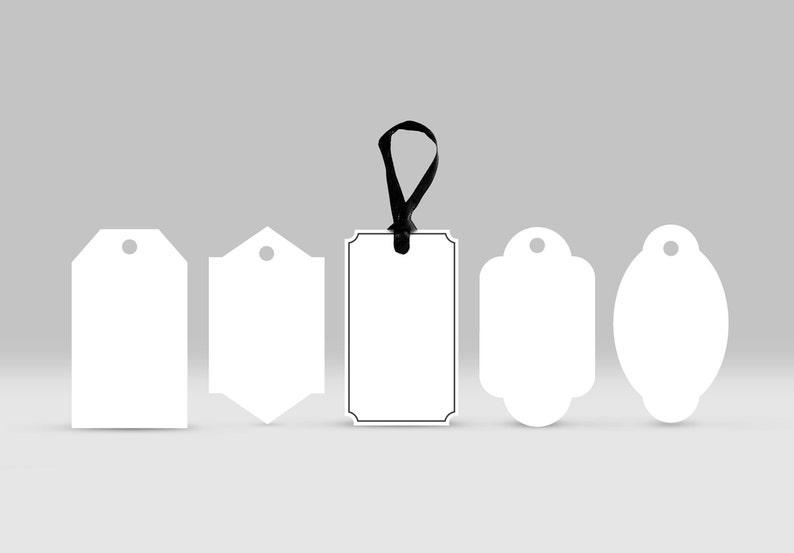 Luggage Tag Gift Tag Printable Template DIY Make Your Own | Etsy