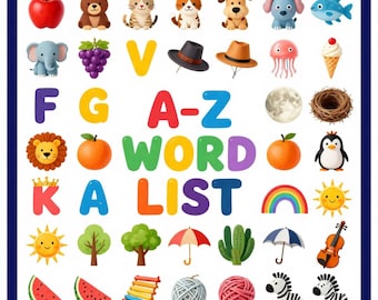 A–Z Word List