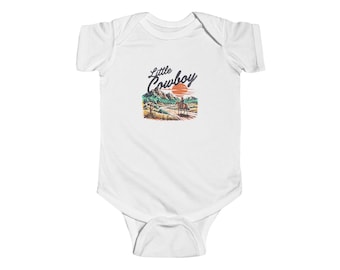 Rompertje voor baby's met cowboythema