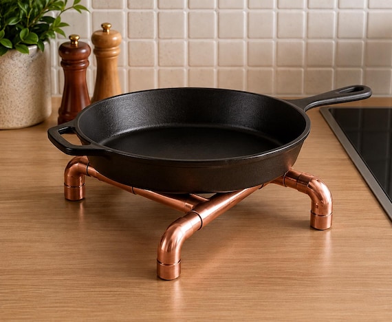 Copper Pipe Trivet & Pan Stand
