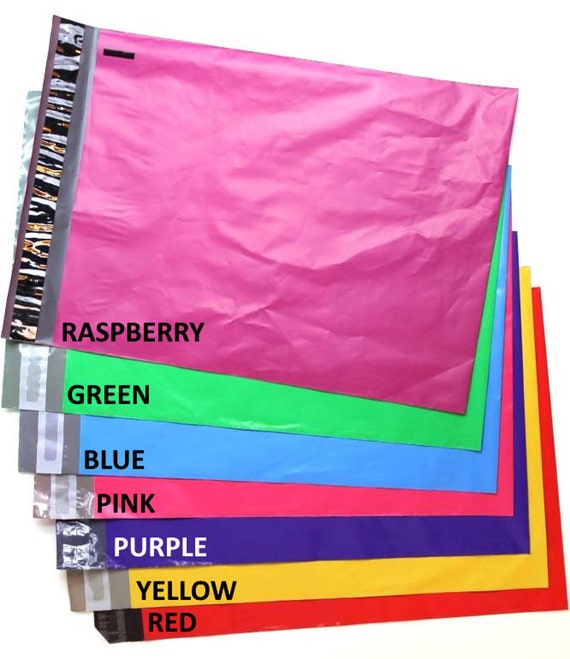 10x13 bags shipping labels color combo etsy