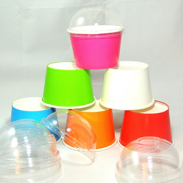 Paper Ice Cream Cups Etsy