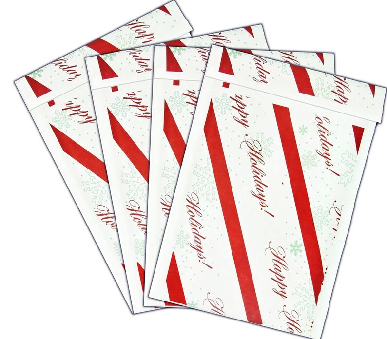 Kraft Happy Holiday Bubble Mailers courriers colorés Etsy France