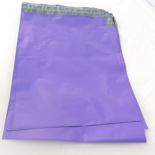 25 Pack 14.5x19 Purple Poly Mailers bags, Extra Large Flat Poly Mailing Shipping Bags, Poly Mailer Shipping Envelope Plastic Shipping Bags