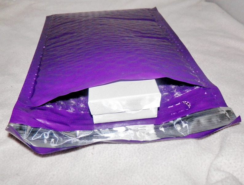 50 Padded Purple Poly Bubble Mailers Mailing Envelopes Self Etsy