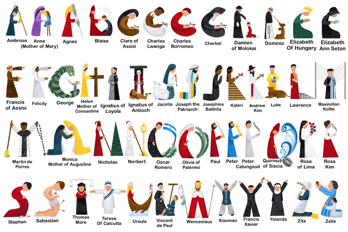 Small Custom Saint Name Resin wooden plaque Up to 6 letters Etsy