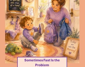 Guide de routine matinale pour les tout-petits, transitions vers l'école maternelle, parentalité positive (PDF à imprimer)