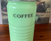 Jadeite Coffee Canister