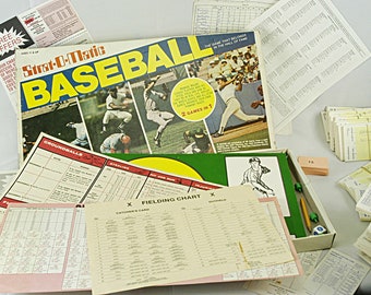 Vintage 1985 Strat-O-Matic Baseball Game - 99% Complete - Nice Condition - Go Twins!
