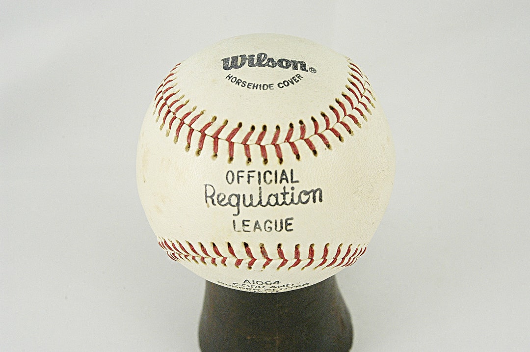 Lot De 2 Balles De Baseball Vintage Wilson Pony League A1076 - Collection USA - Neuves