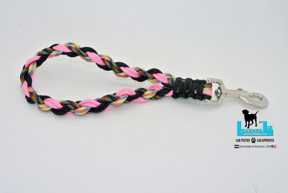 paracord leash handle