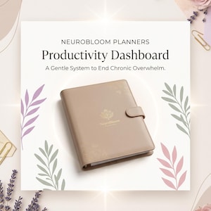 ADHD Productivity Dashboard Printable, Executive Function Planner PDF, Priority Matrix GoodNotes Insert, Neurodivergent Task Tracker