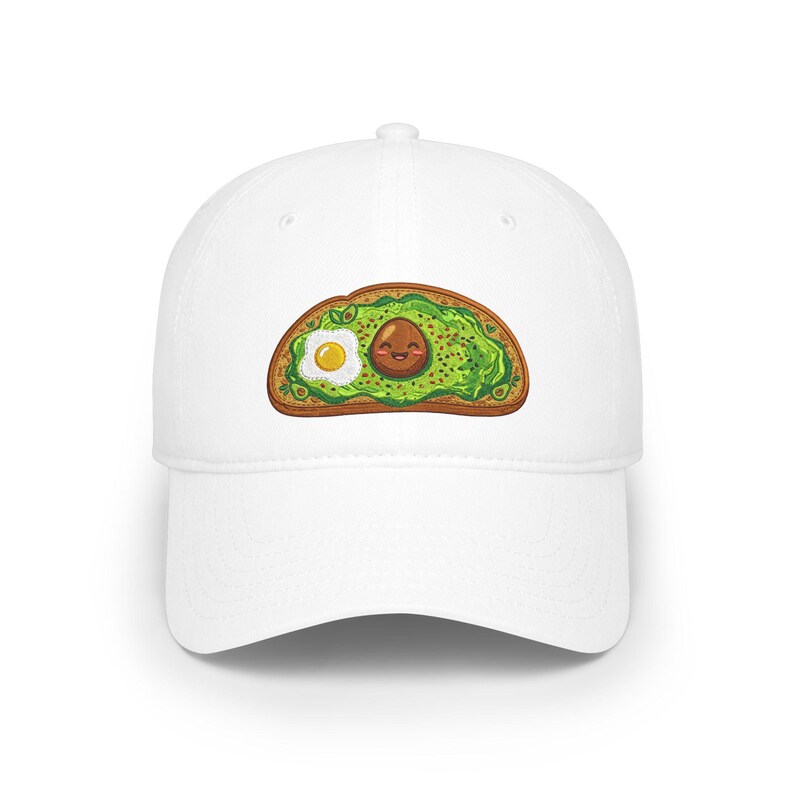 Funny Avocado Toast Breakfast - Cap image 1