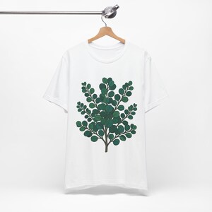 Botanical Eucalyptus Branch - Tshirt immagine 2