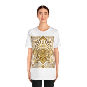 Art Deco Golden Geometry 1920S - Tshirt Bild 4