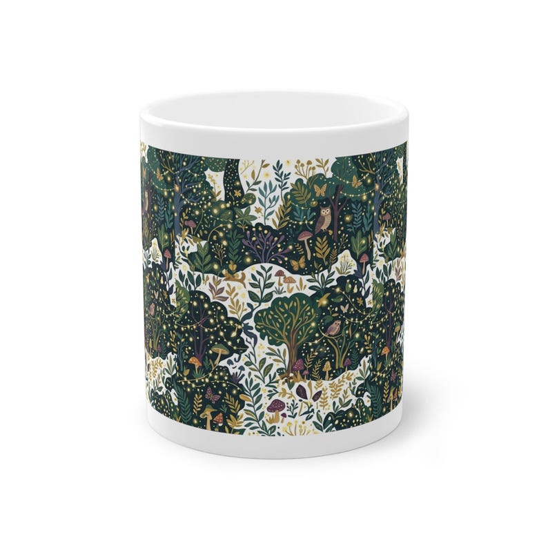 Enchanted Forest Fairy Lights - Mug image 1