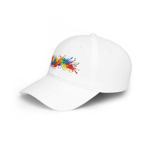 Abstract Paint Splash Colorful - Cap image 2
